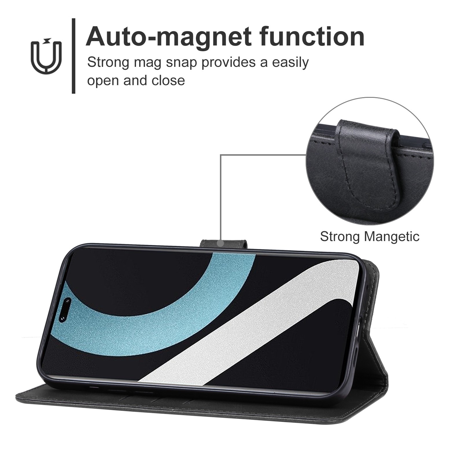 Xiaomi 13 Lite 5G Θήκη Βιβλίο Μαύρο Book Case Black