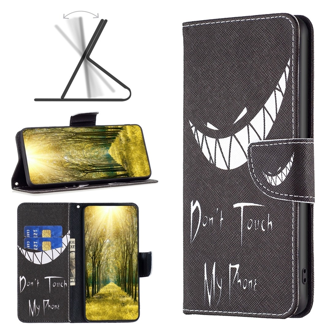 Xiaomi 13 Lite 5G Θήκη Βιβλίο Colored Drawing Pattern Phone Case Smirk