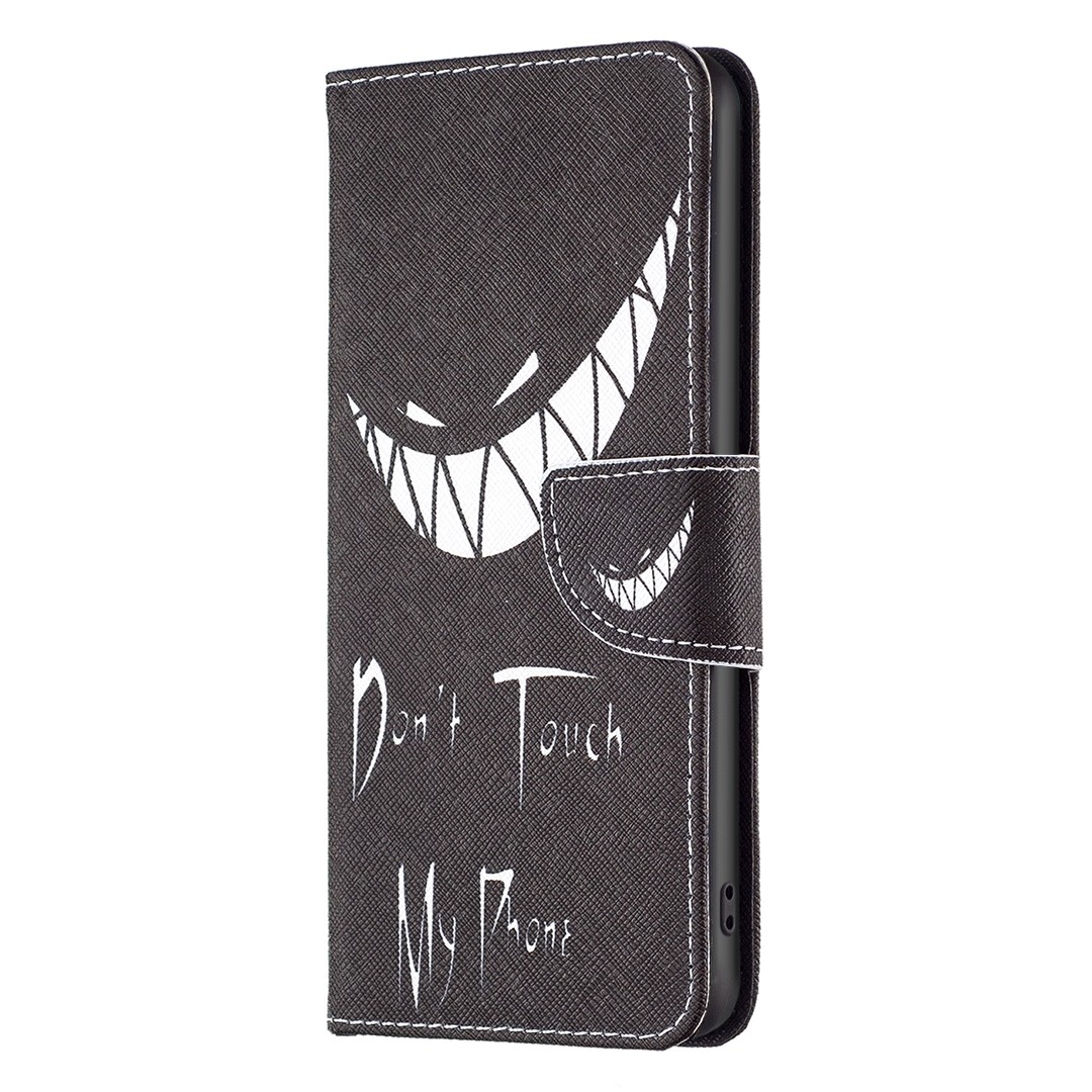 Xiaomi 13 Lite 5G Θήκη Βιβλίο Colored Drawing Pattern Phone Case Smirk