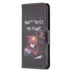 Xiaomi 13 Lite 5G Θήκη Βιβλίο Colored Drawing Pattern Phone Case Bear