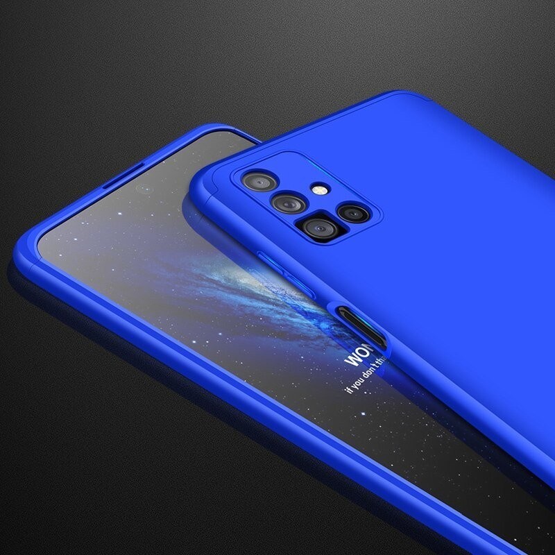 Samsung Galaxy M51 Σκληρή Θήκη Μπλε GKK Full Coverage Protective Hard Case Blue
