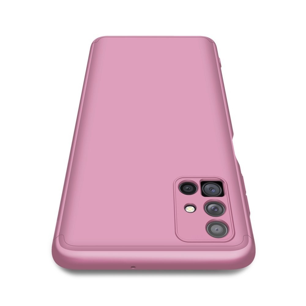 Samsung Galaxy M51 Σκληρή Θήκη Ροζ - Χρυσή GKK Full Coverage Protective Hard Case Rose - Gold