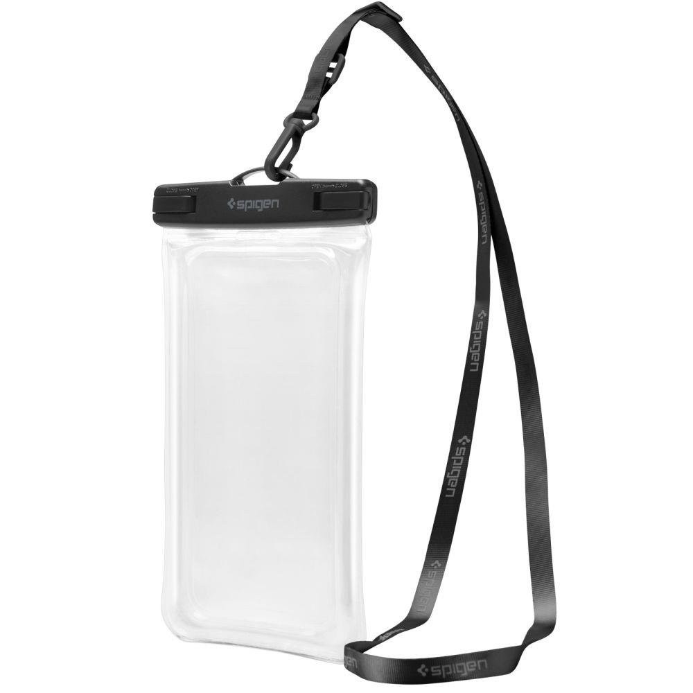Spigen A610 Float Σετ με 2 Universal Αδιάβροχες Θήκες για Smartphones έως 6.9'' Crystal Clear AMP04528