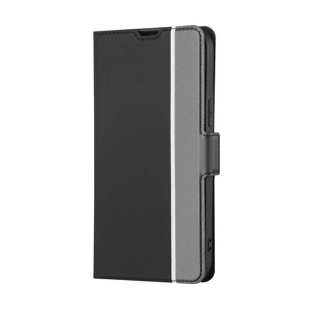 TCL 403 Θήκη Βιβλίο Μαύρο Twill Texture Side Buckle Phone Case Black