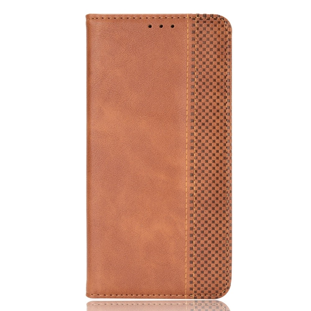 TCL 405 / 406 / 408 Θήκη Βιβλίο Καφέ Magnetic Buckle Retro Texture Phone Case Brown