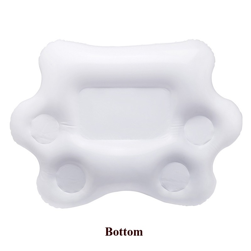 Φουσκωτή Θήκη Ποτού 4 Θέσεων Rainbow Cloud Inflatable Cup Holder Cola Beer Drink Inflatable Water Ice Bar, Size: 60 x 40 x 41cm