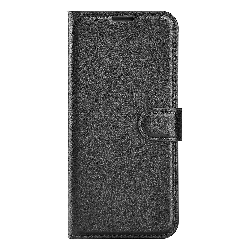 Xiaomi Redmi Note 11 Pro+ 5G Θήκη Βιβλίο ΄Μαύρο Litchi Texture Horizontal Flip Case Black