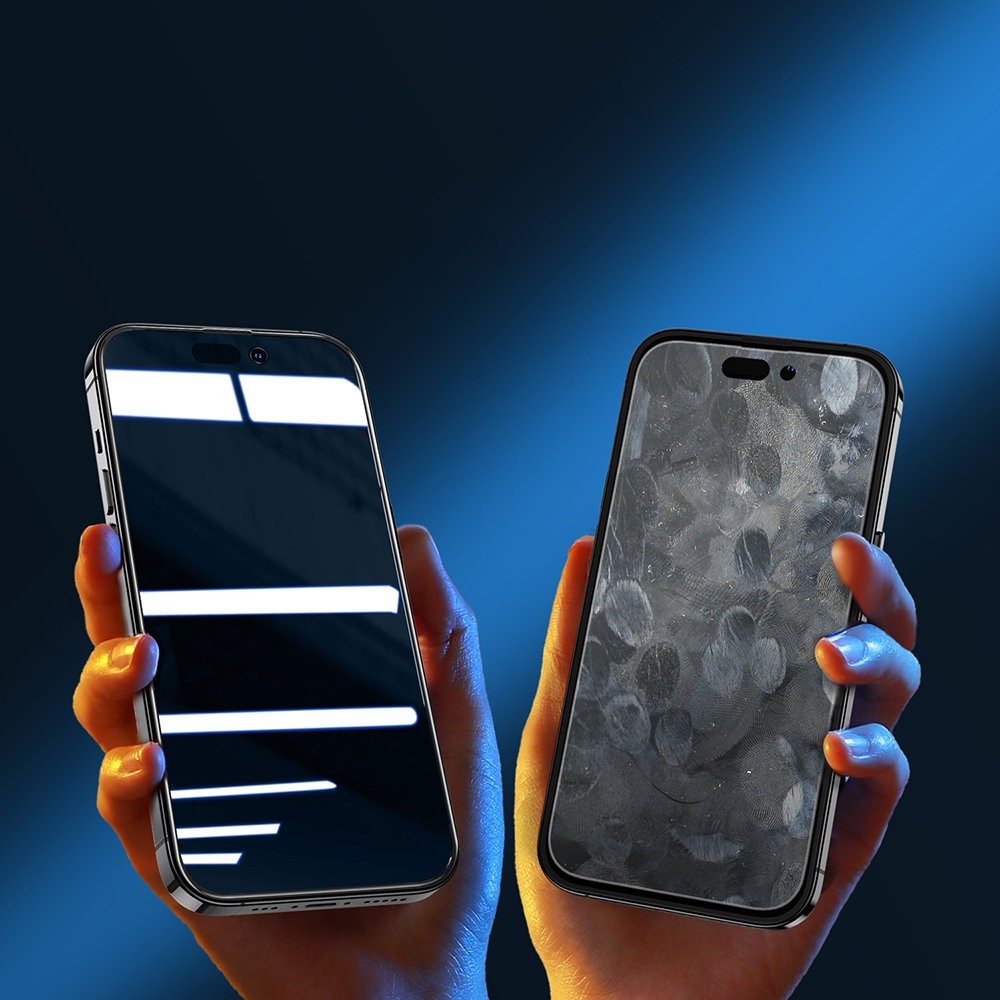 iPhone 14 Plus Προστατευτικό Τζαμάκι Joyroom Knight 2.5D Privacy TG Tempered Glass with Anti-Spy Filter Full Screen with Frame