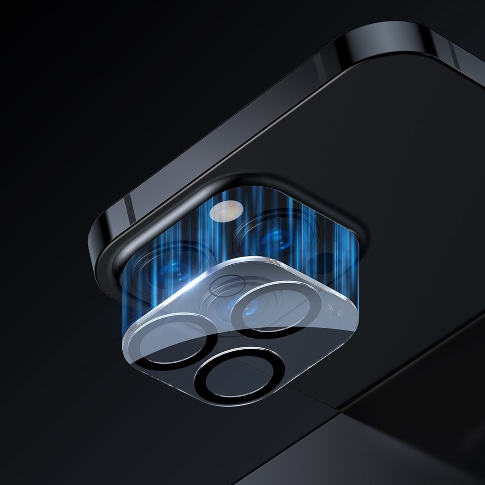 iPhone 13 Pro Max / iPhone 13 Pro Προστασία Κάμερας (2τμχ) Baseus 2x Tempered Glass 0.3mm Full Camera Lens SGQK000102