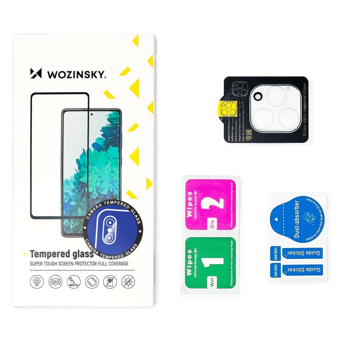 Xiaomi Redmi 12C Προστασία Κάμερας Wozinsky Full Camera Glass 9H Full Camera Tempered Glass