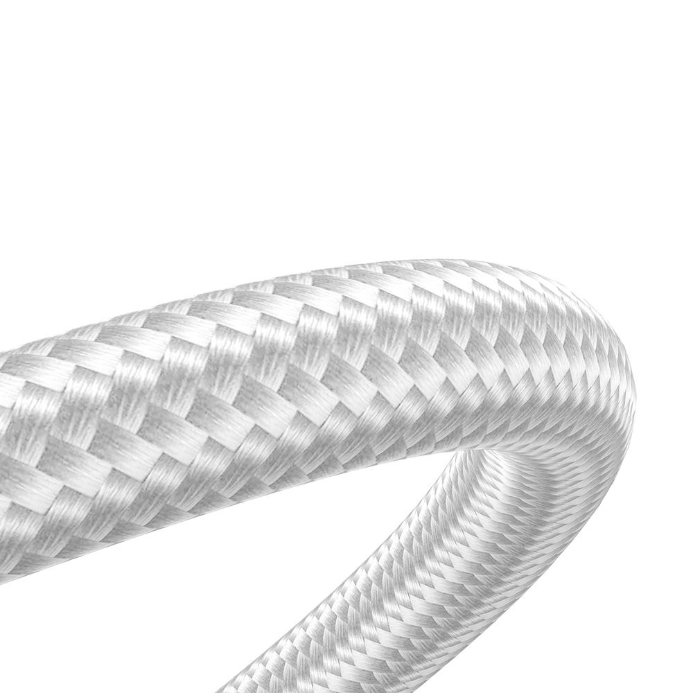 Joyroom S-UL012A11 Braided USB-A to Lightning Cable Λευκό 2.4A 1.2m