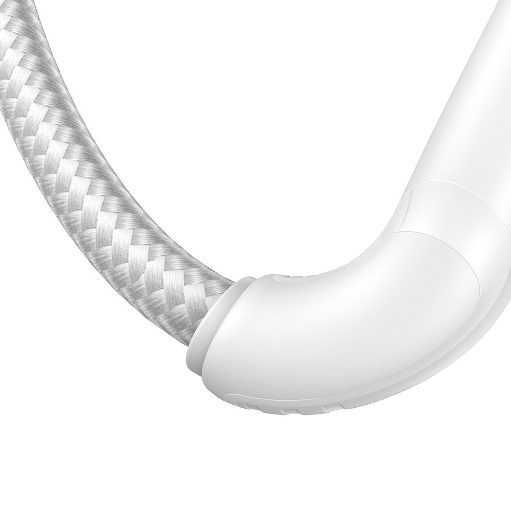Joyroom S-UL012A11 Braided USB-A to Lightning Cable Λευκό 2.4A 1.2m