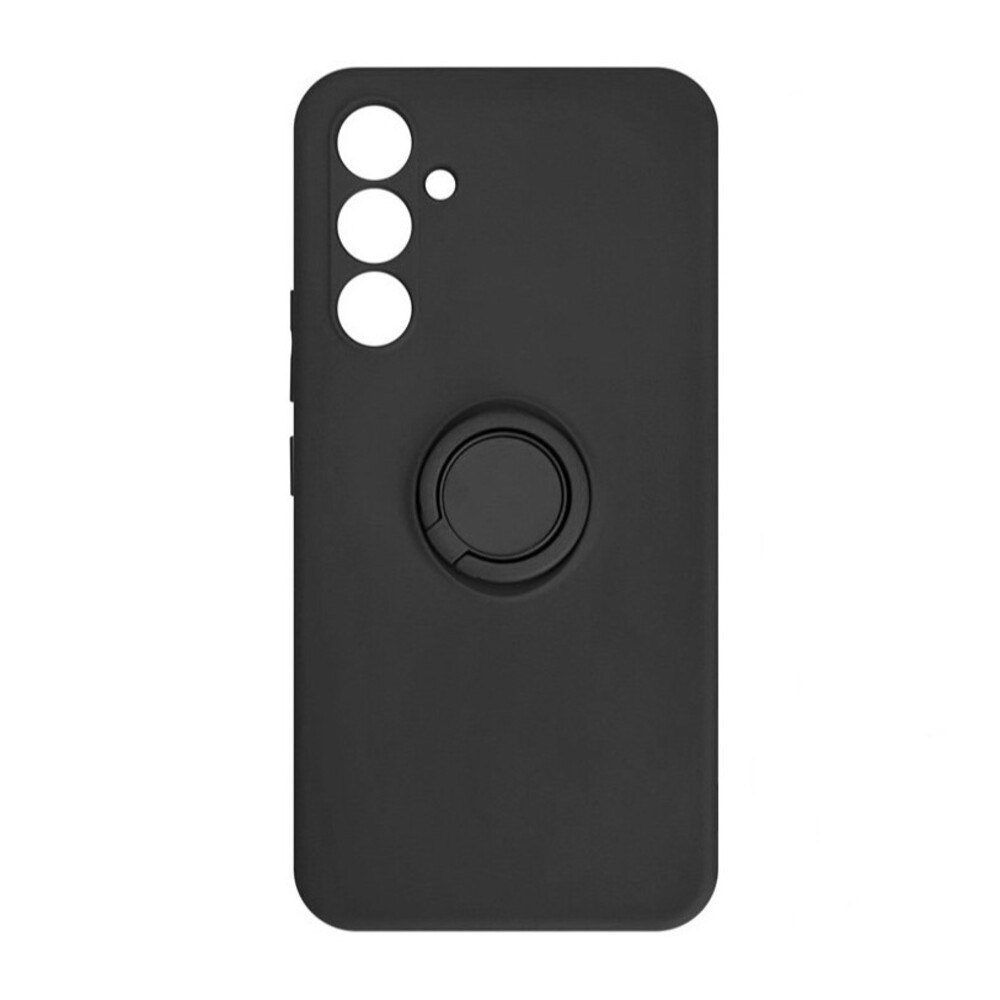 Forcell Samsung Galaxy A34 5G Finger Grip Θήκη Σιλικόνης - Black