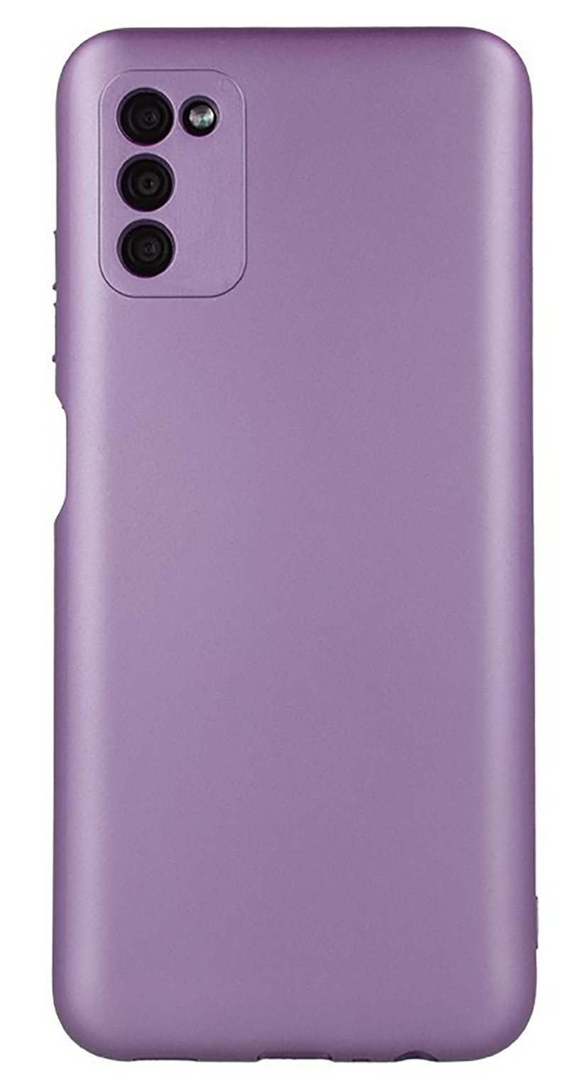 Forcell Samsung Galaxy A14 4G / A14 5G Metallic Θήκη Σιλικόνης - Violet