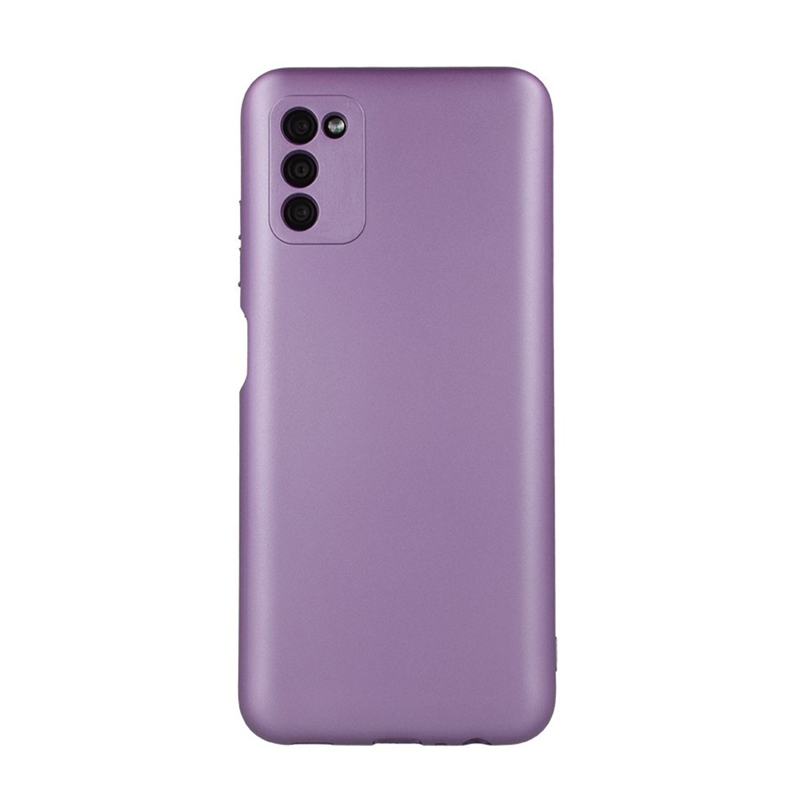 Forcell Samsung Galaxy A34 5G Metallic Θήκη Σιλικόνης - Purple