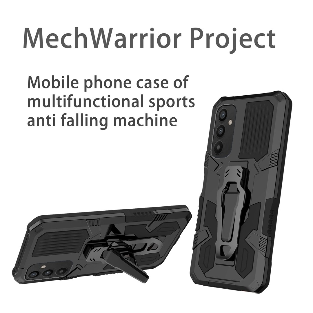Samsung Galaxy A54 5G Θήκη Μαύρη Armor Warrior Shockproof PC + TPU Phone Case Blue