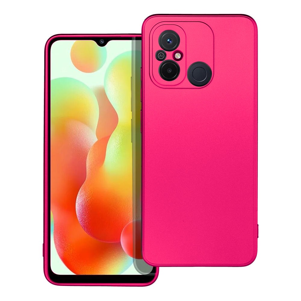Forcell Xiaomi Redmi 12C Soft Touch Θήκη Σιλικόνης - Fuchsia