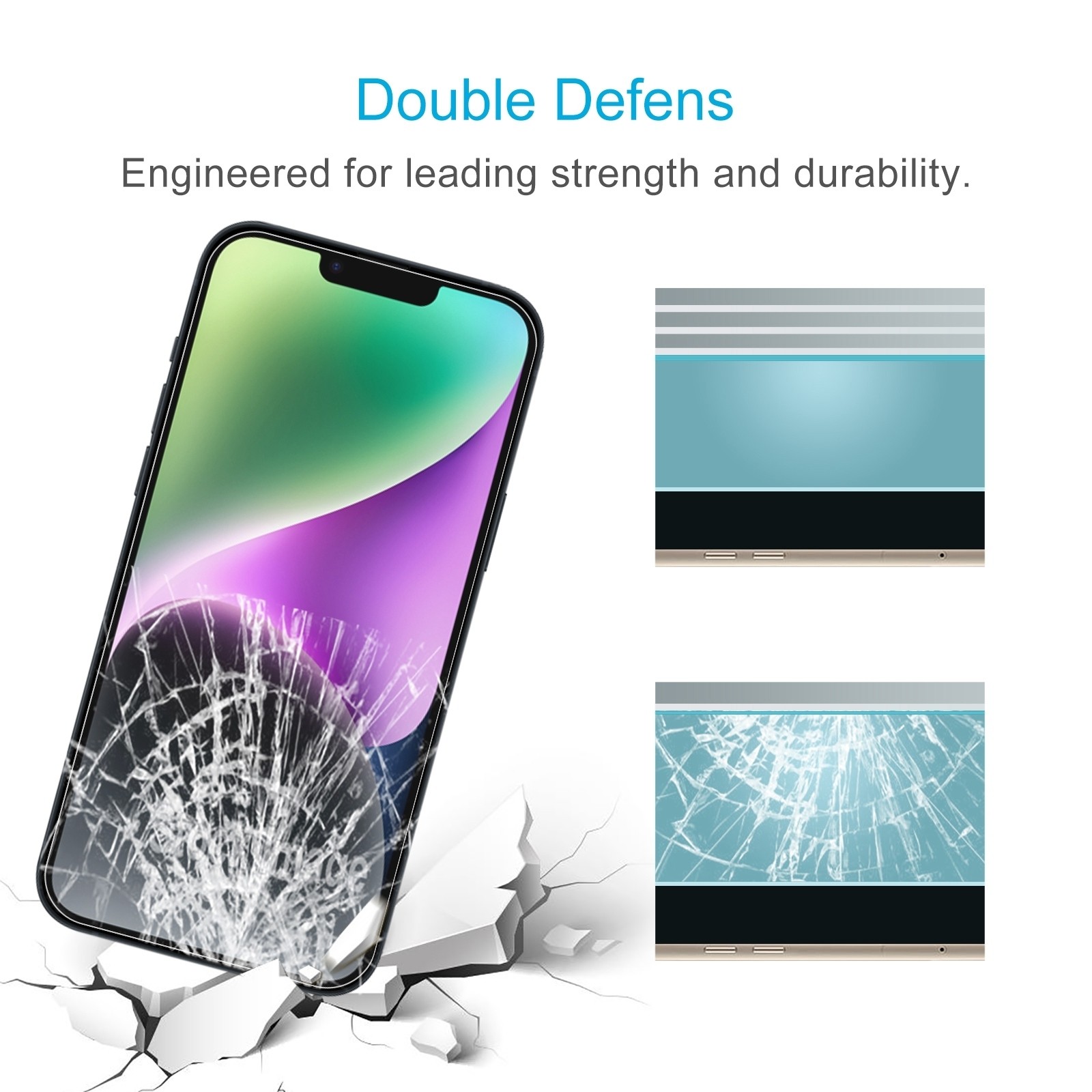 iPhone 15 Pro Max Προστατευτικό Τζαμάκι Tempered Glass