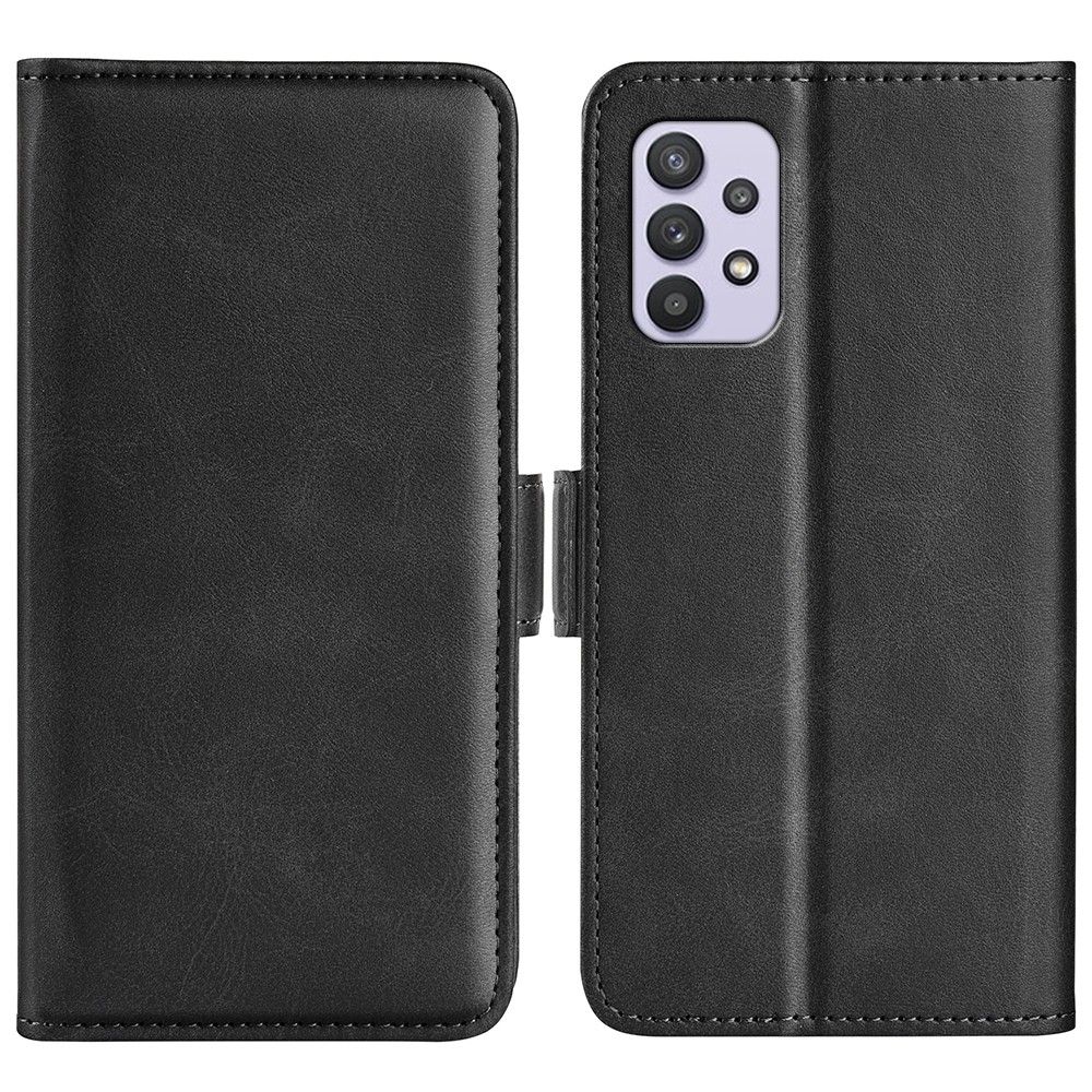 Samsung Galaxy A53 5G Θήκη Βιβλίο Μαύρο Dual-side Magnetic Buckle Phone Case Black