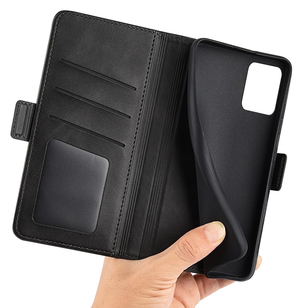 Samsung Galaxy A53 5G Θήκη Βιβλίο Μαύρο Dual-side Magnetic Buckle Phone Case Black