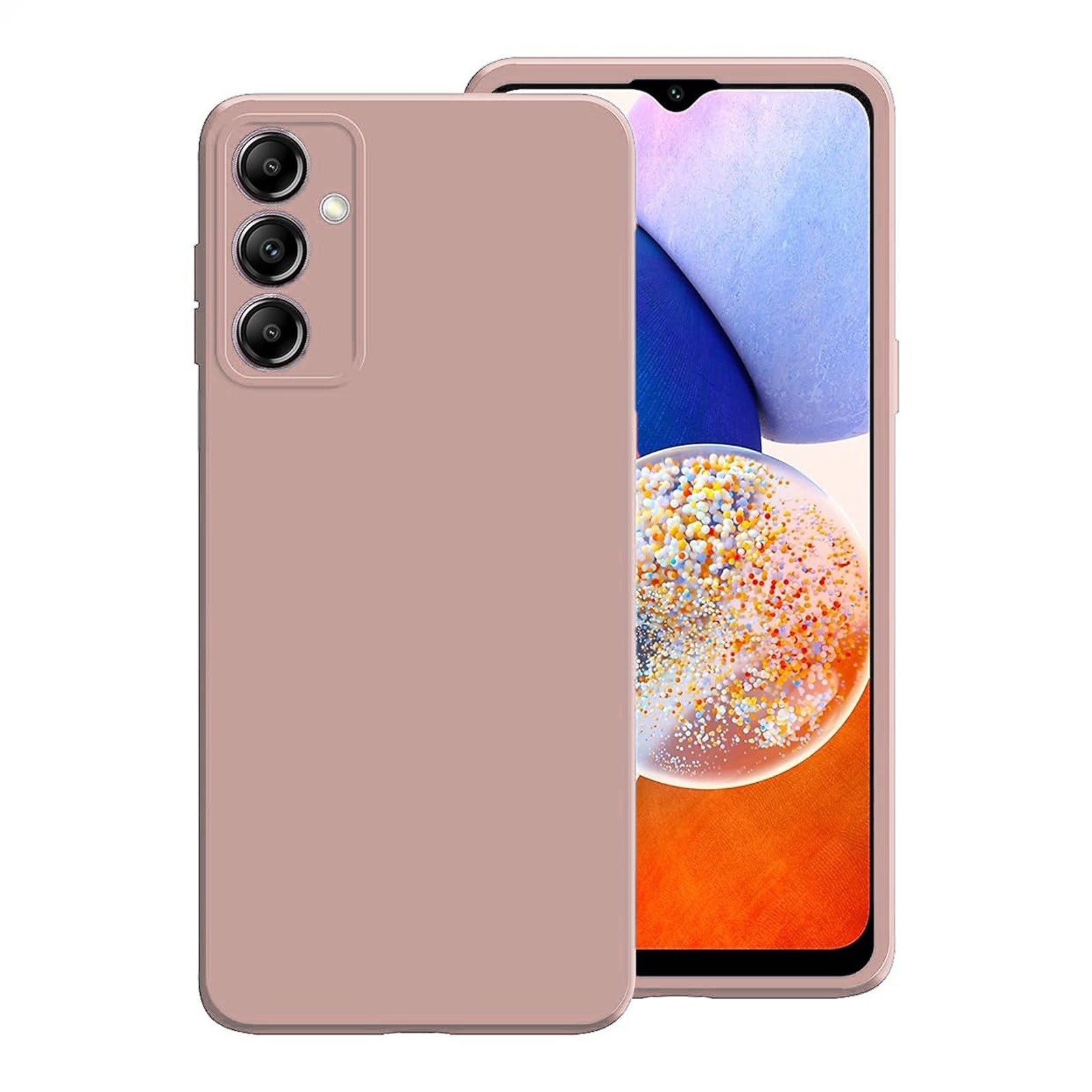 Forcell Samsung Galaxy A34 5G Soft Touch Θήκη Σιλικόνης - Brown