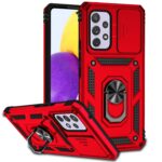 Samsung Galaxy A53 5G Θήκη Κόκκινη Με Σταντ Sliding Camshield Holder Phone Case Red