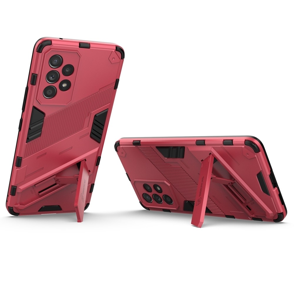Samsung Galaxy A53 5G Σκληρή Θήκη Ροζ Με Σταντ Punk Armor 2 in 1 PC + TPU Phone Case Pink