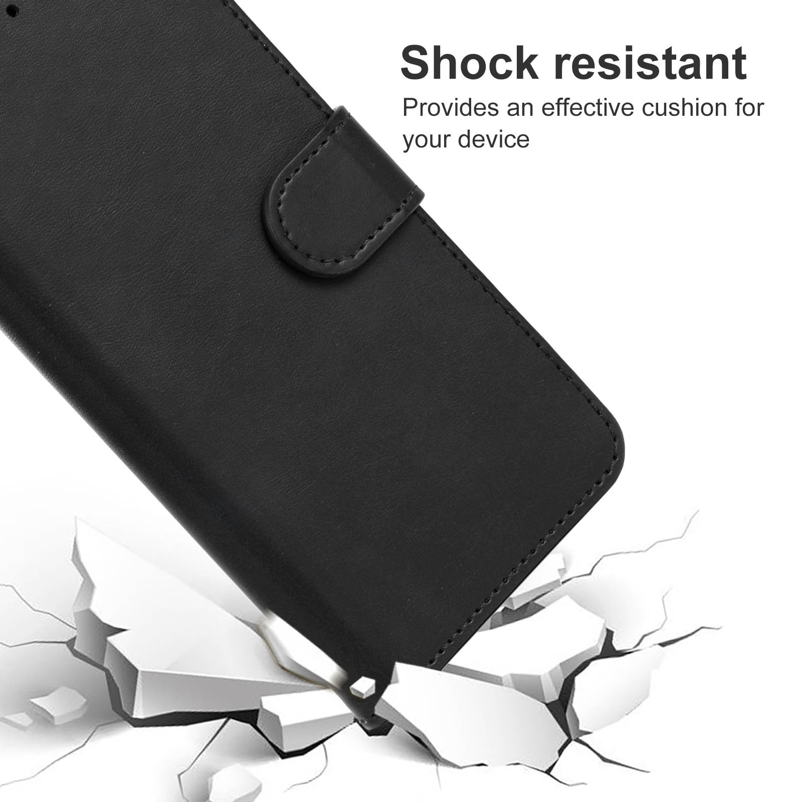 Vivo Y22s / Y22 / Y35 Θήκη Βιβλίο Μαύρο Phone Case Black