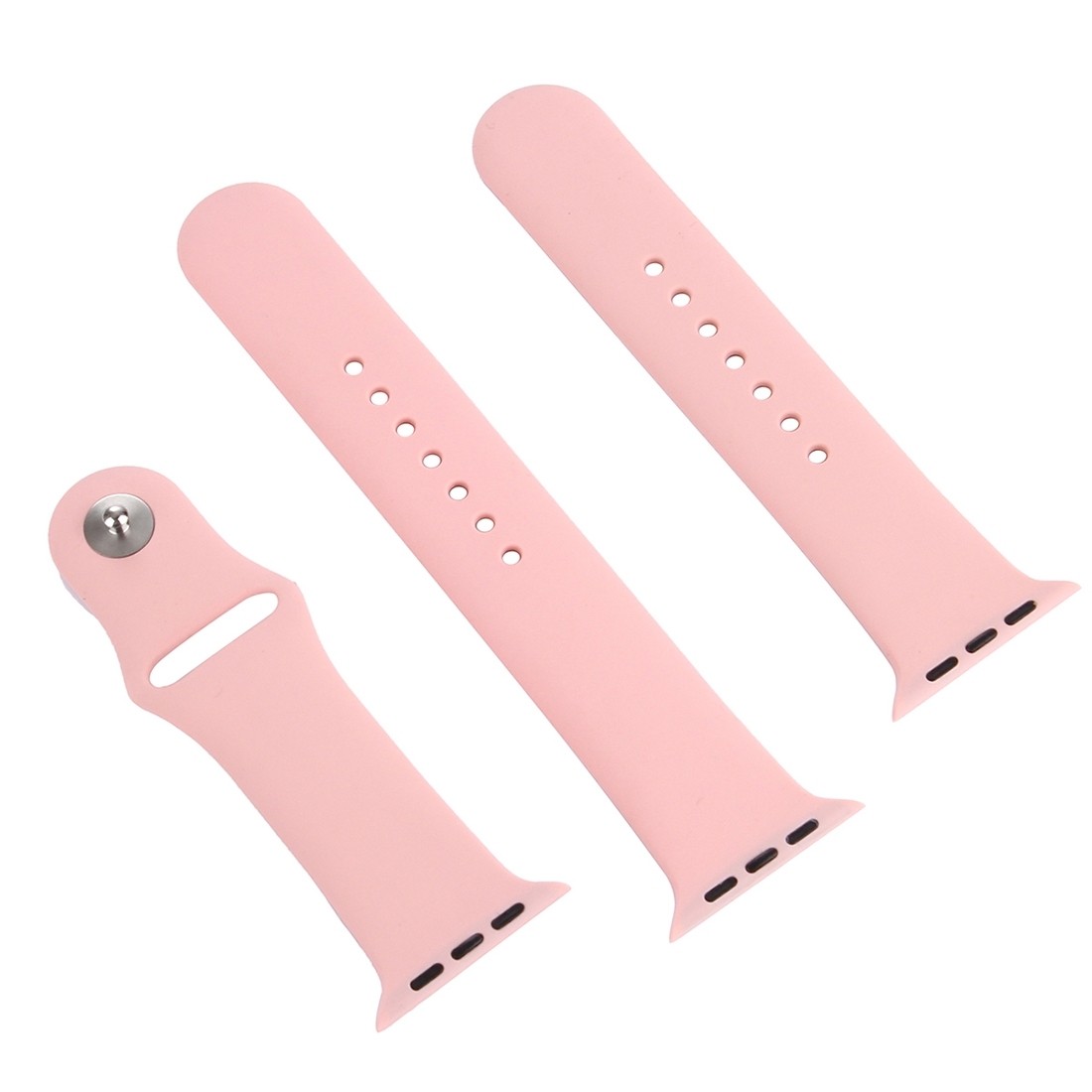 Λουράκι Apple Watch Ultra/Ultra2 - 49/ 45/ 44/ 42mm - Series 9/8/7 - SE/6/5/4/3/2/1 Rubber Sport Pink
