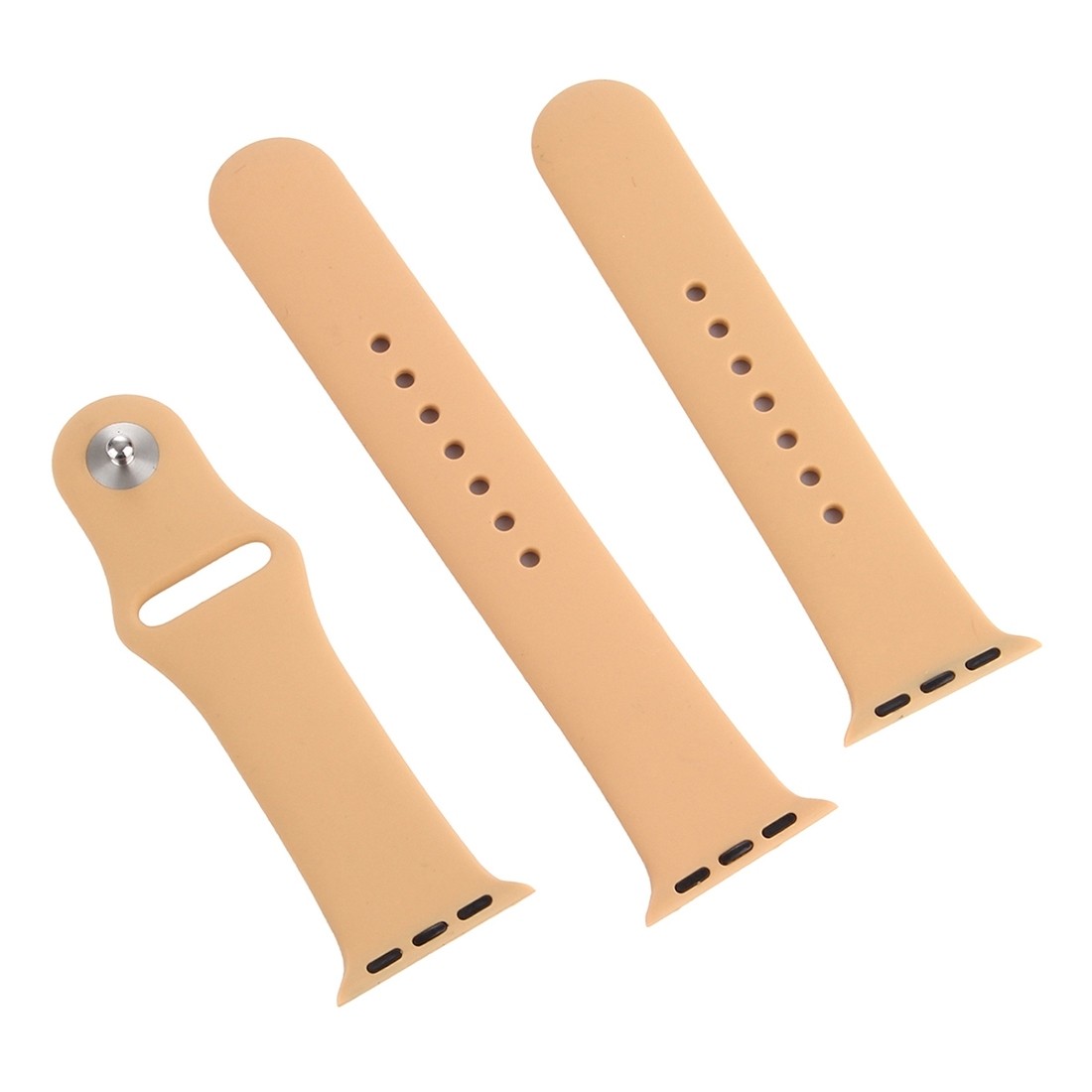 Λουράκι Apple Watch Ultra/Ultra2 - 49/ 45/ 44/ 42mm - Series 9/8/7 - SE/6/5/4/3/2/1 Rubber Sport Beige