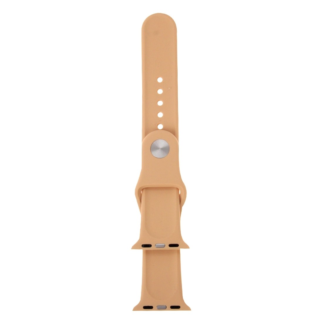 Λουράκι Apple Watch Ultra/Ultra2 - 49/ 45/ 44/ 42mm - Series 9/8/7 - SE/6/5/4/3/2/1 Rubber Sport Beige