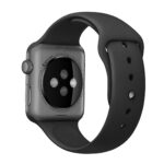 Λουράκι Apple Watch 41/ 40/ 38mm - Series 9/8/7 - SE/6/5/4/3/2/1 Rubber Sport Black