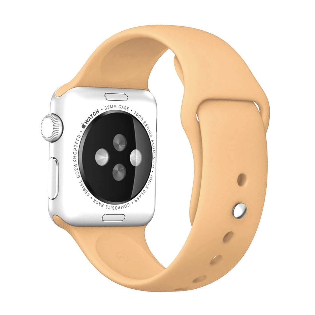Λουράκι Apple Watch 41/ 40/ 38mm - Series 9/8/7 - SE/6/5/4/3/2/1 Rubber Sport Khaki