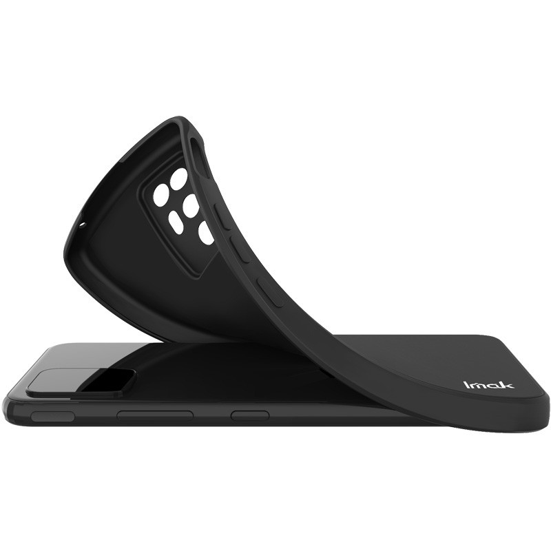 Xiaomi Poco F5 5G Θήκη Σιλικόνης Μαύρη IMAK UC-4 Series Straight Edge TPU Soft Phone Case Black