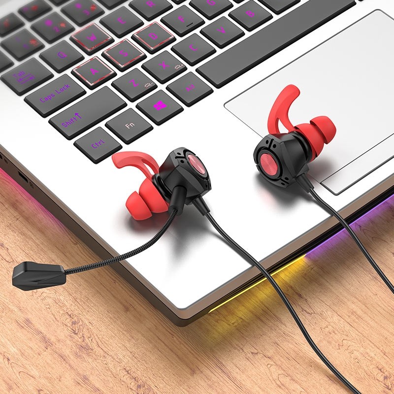 Borofone BM81 In-ear Handsfree με Βύσμα 3.5mm Μαύρο