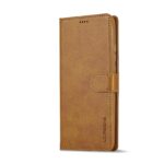 Xiaomi Redmi 12C Θήκη Βιβλίο Κίτρινη LC.IMEEKE Calf Texture Phone Case Yellow