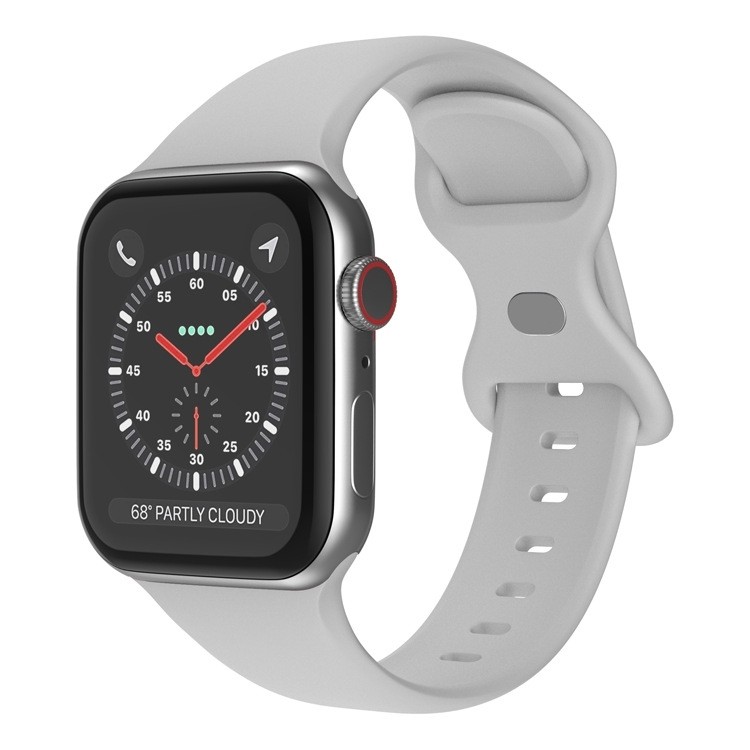 Λουράκι Apple Watch 41/ 40/ 38mm - Series 9/8/7 - SE/6/5/4/3/2/1 Rubber Sport Grey