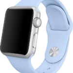 Λουράκι Apple Watch Ultra/Ultra2 - 49/ 45/ 44/ 42mm - Series 9/8/7 - SE/6/5/4/3/2/1 Rubber Sport Chrysanthemum Blue