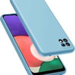 samsung-galaxy-a22-5g-thiki-soft-touch-silicone-rubber-soft-case-light-blue