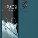 Samsung Galaxy A53 5G Θήκη Σιλικόνης Πετρόλ Soft Touch Silicone Rubber Soft Case Petrol