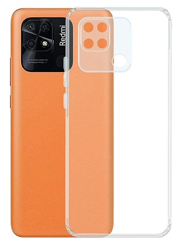 Θήκη Xiaomi Redmi 9C / Redmi 10A Σιλικόνης Διάφανη TPU Silicone Case Square Camera 1.5mm Transparent