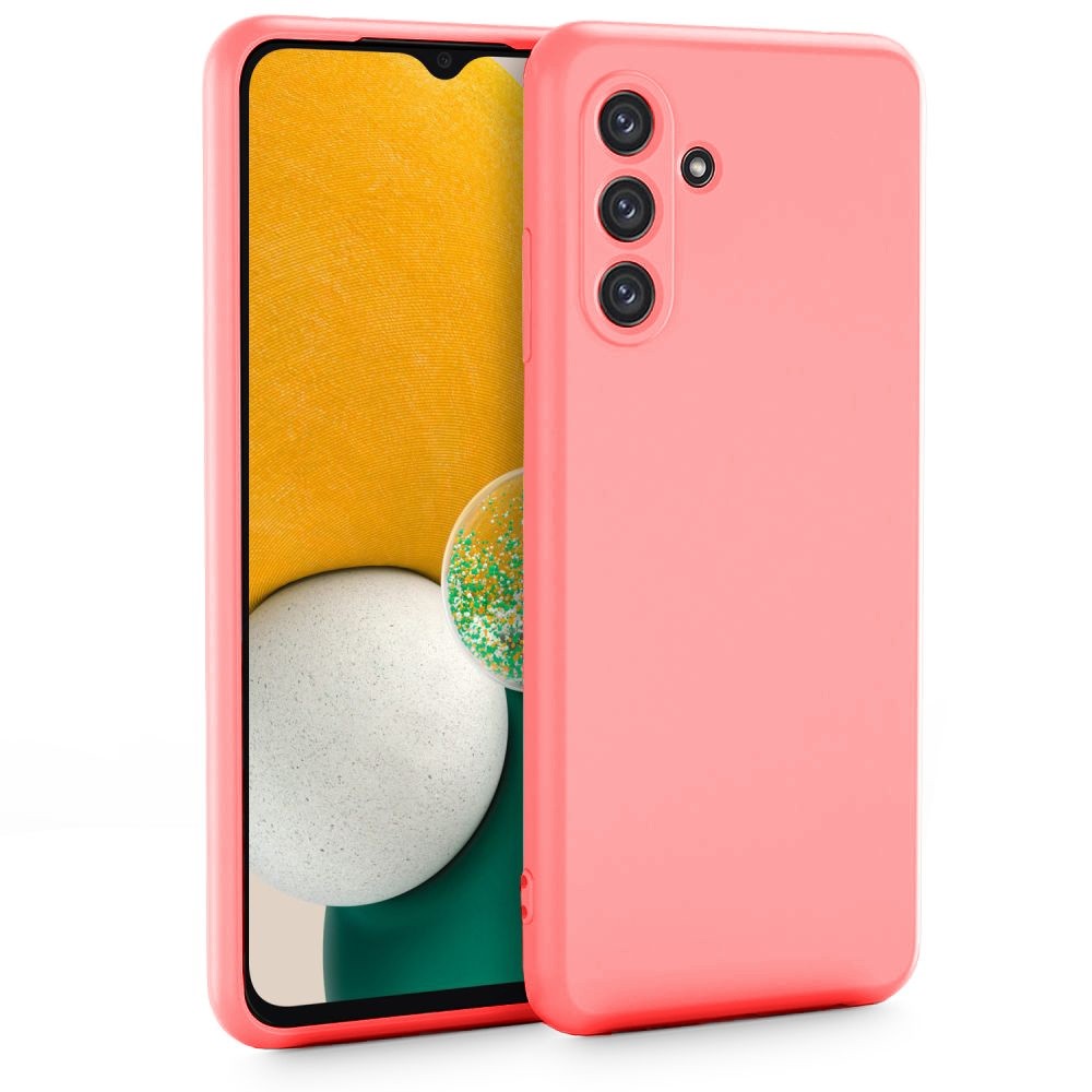 Samsung Galaxy A13 5G / A04s Θήκη Σιλικόνης Κοραλί Soft Touch Silicone Rubber Soft Case Coral