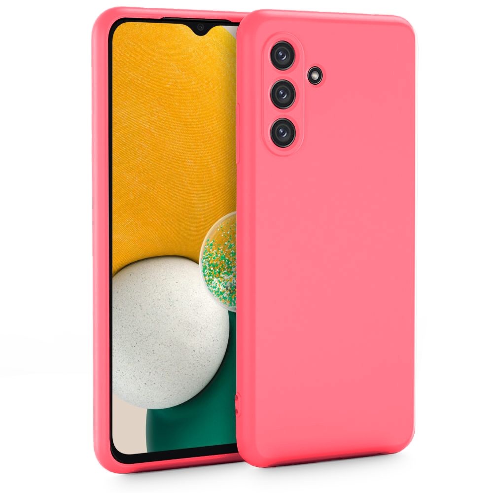 Samsung Galaxy A13 5G / A04s Θήκη Σιλικόνης Φούξια Soft Touch Silicone Rubber Soft Case Fuchsia