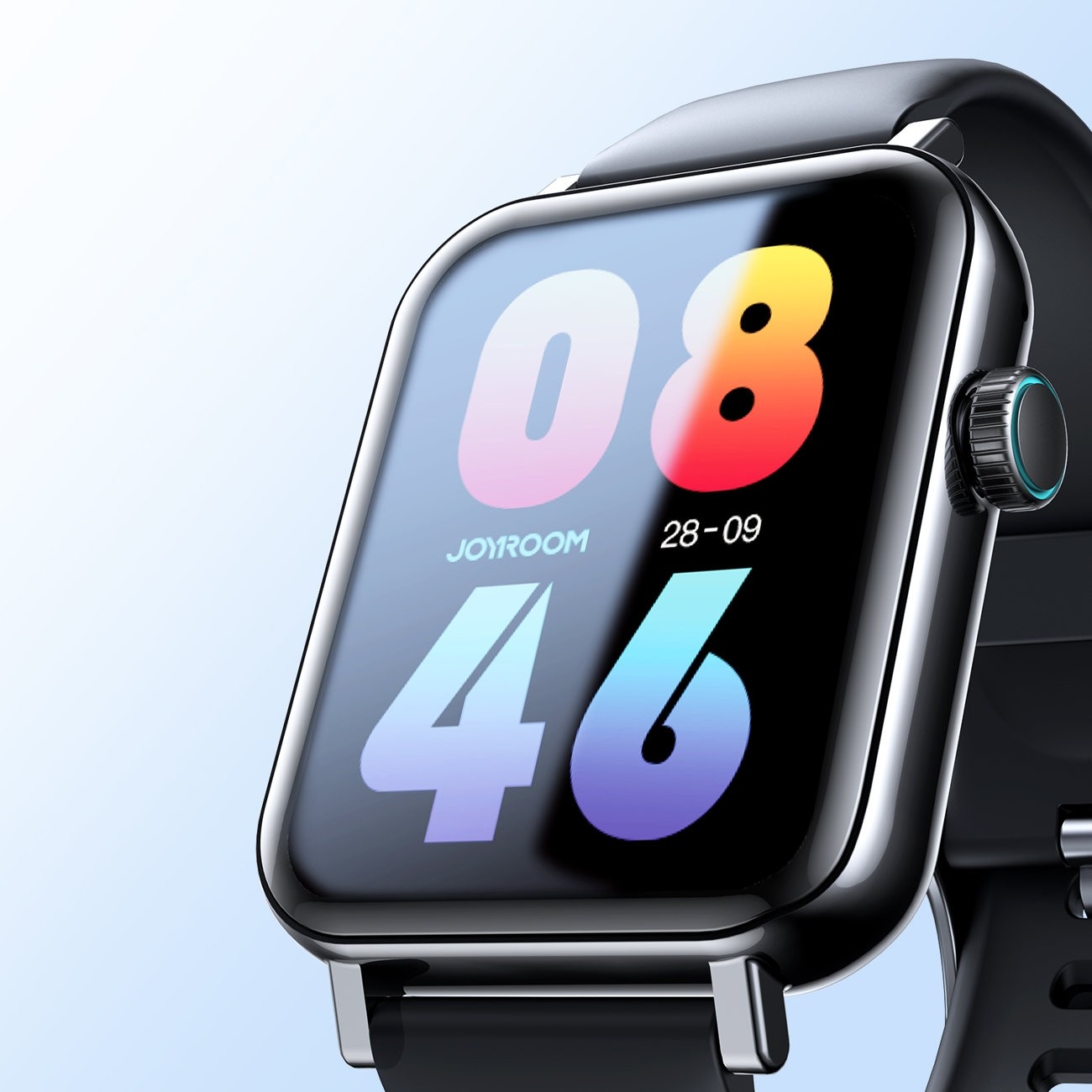 Joyroom JR-FT5 Smartwatch με Παλμογράφο (Μαύρο)