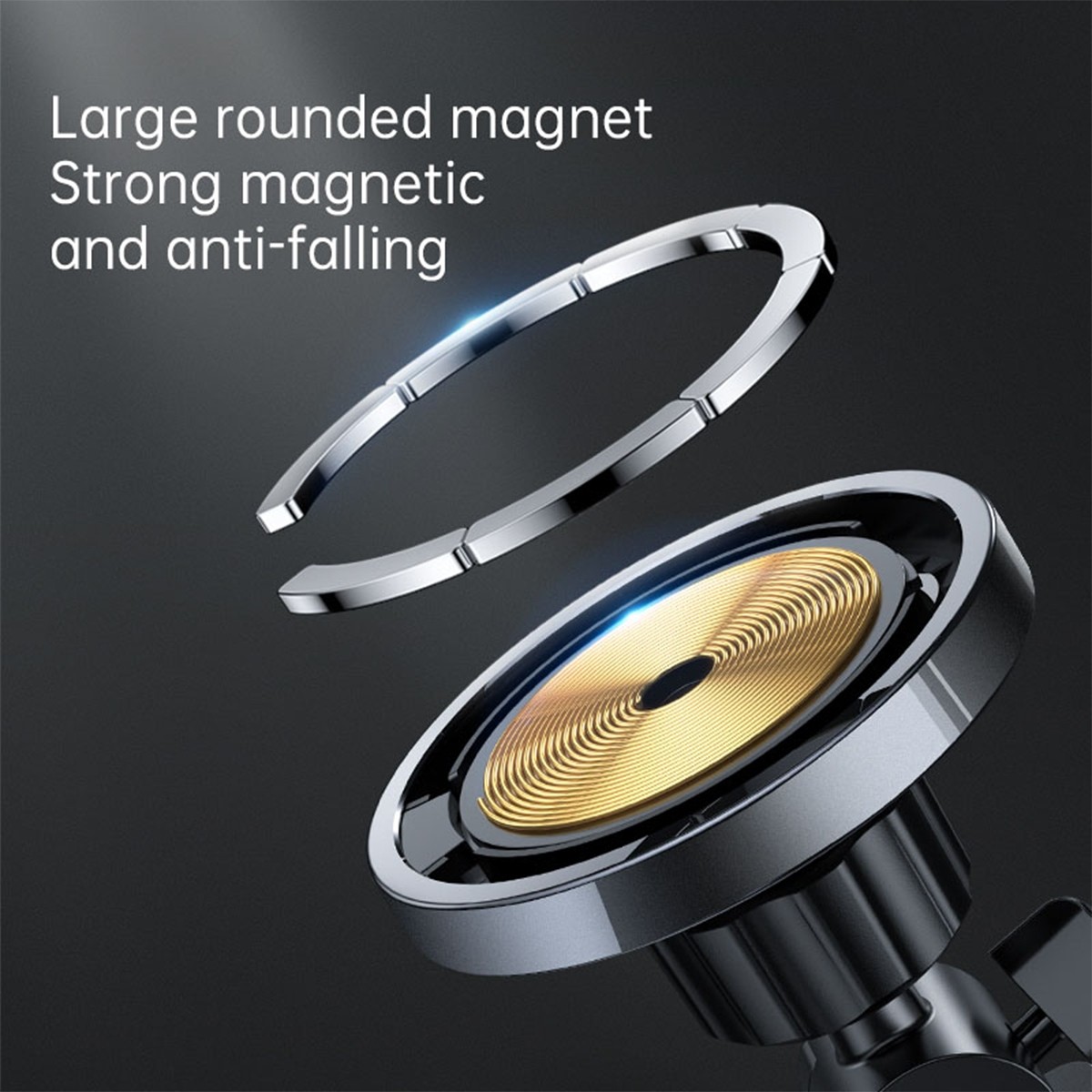 Joyroom Charger 15W MagSafe Βάση Κινητού Αυτοκινήτου με Μαγνήτη και Ασύρματη Φόρτιση