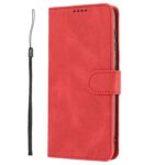 Xiaomi Redmi 12C Θήκη Βιβλίο Κόκκινο Fantasy Skin-feel Calfskin Texture Phone Case Red
