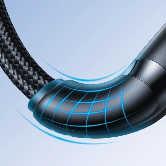 Joyroom USB - USB C 3A Cable Surpass Series For Fast Charging and Data Transfer 1.2m Black (S-UC027A11)