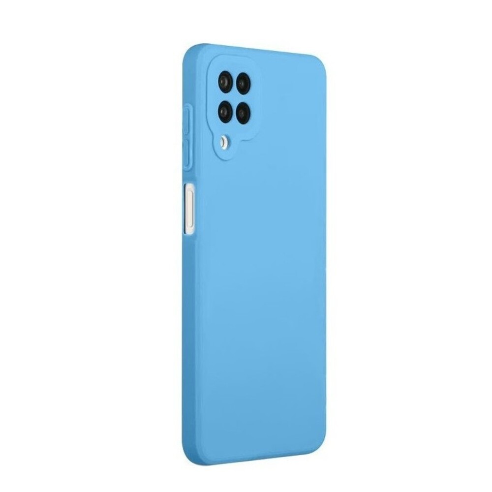 Forcell Samsung Galaxy A42 Soft Touch Θήκη Σιλικόνης - Baby Blue