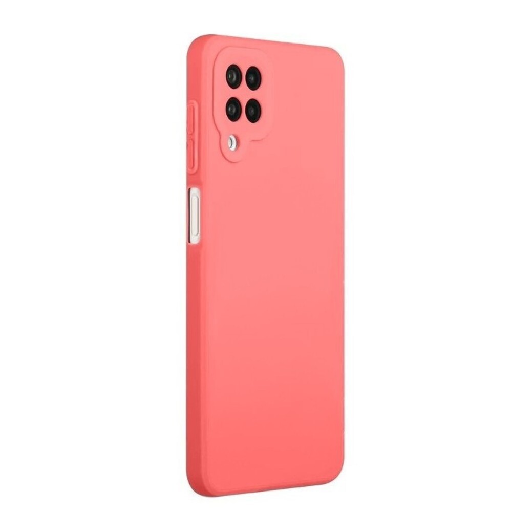 Forcell Samsung Galaxy A42 Soft Touch Θήκη Σιλικόνης - Coral
