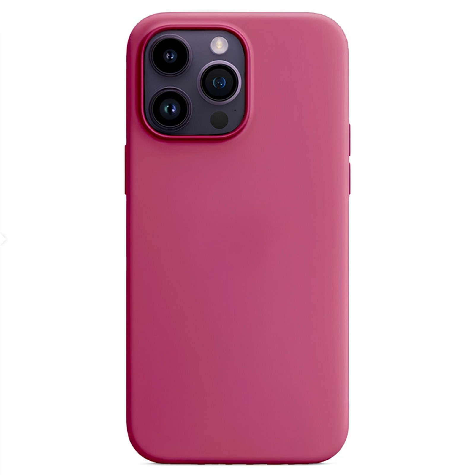 Forcell iPhone 14 Pro Soft Touch Θήκη Σιλικόνης - Bordeaux